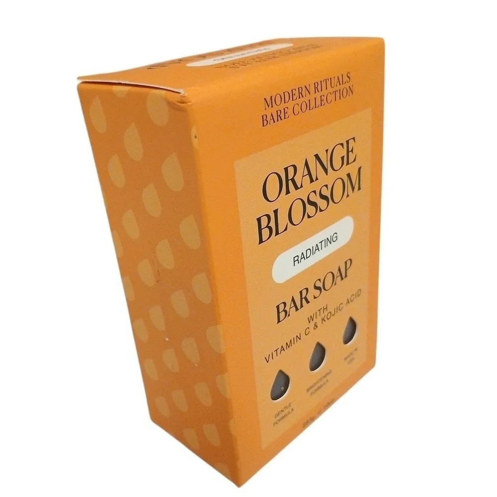 Orange Blossom Citrus Soap Bar Vit C Revitalizing KOJIC Acid Moisturizing Gentle
